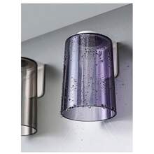 2 Peças Copo Enxaguatório Magnético Minimalista Transparente, Suporte de Parede para Copo de Escova de Dentes, Copo de Escova de Dentes Pendurado Magnético Rápido - Suporte de Armazenamento Transparente e À Prova d'Água para Banheiro, Armazenamento de Parede, Decoração Moderna para Casa, Essencial para Bancada, Solução para Espaço Pequeno, Acessório Portátil de Banheiro | Suporte de Higiene Economizador de Espaço, Adequado para Pia de Banheiro, Penteadeira, Dormitório e Banheiro de Trailer - A - Visão 3