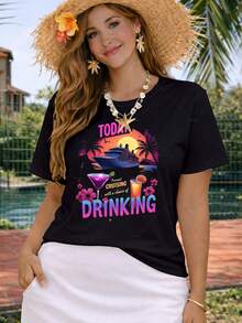 Camisetas de mujer - Negro - Ver 2