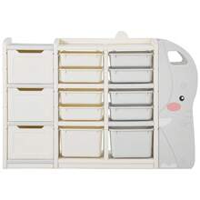 Contenitore per giocattoli - 124–135 cm (49–53 Zoll), grigio + beige - Visualizzare 8