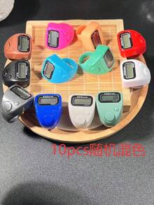 Máy đếm tràng hạt điện tử kiểu mới, nhỏ gọn và tinh tế, chất liệu tuyệt vời, thích hợp để đếm khi đan, đếm kinh cầu nguyện TASBIH, đếm khi chơi trò chơi, đếm khi tập thể dục và các mục đích đếm khác. - Nhiều màu - Xem 14