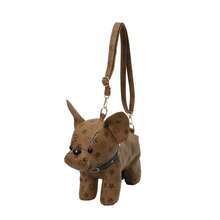 One Piece, Fashionable And Versatile, Hand-Held Shoulder Cross-Body Bag, Pu Material Puppy Special-Shaped Bag, Suitable For Women To Go Out - Nâu 1 - Xem 6