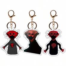 1pc New The Boiled One Game Keychain Pendant Accessory - Multicolor - View 2