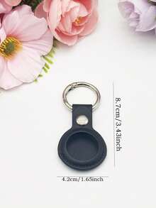 1/3pcs Pet Locator Protective Case Keychain, Compatible With Apple Airtag Pet Tracker Anti-Lost Device, Suitable For Cats, Dogs And Other Small Animals (Airtag Not Included) - Multicolor - View 3
