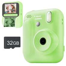 Kids Camera Instant Print, 48MP 1080P HD Video Camera With 2 Rolls Of Print Paper & 6 Color Pens, 16X Zoom, Selfie Timer, 3 Continuous Shots, Music Player - Perfect Birthday Gift For Girls Boys Age 3-12, Creative Fun Gift For Birthday, Christmas, Holiday - Multicolor - View 13
