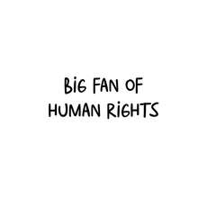 Big Fan Of Human Rights Car Decal,Laptop, Or Tumbler | Mystical Celestial Aesthetic,Car Decal Stickers, - A - View 9