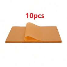 100/50pcs Non-Stick Baking Parchment Paper, Oven Liners For Air Fryer, Pizza Sandwich Wrapping Paper, Food Packaging For Cooking, Grilling, Picnic And Restaurant - Brown - View 14