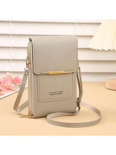 Women's Wallet Touch Screen Mobile Phone Bag Mini Crossbody Bag Multifunctional Fashionable Wallet With Card Slots Vertical Wallet Phone Holder Lightweight Fashion White-Collar Workers College Work Business Commute Office For Anniversary For Birthday Gift On Valentine Day Present Phone Bag Pouch Phone Wallet Pouch Phone Bag Women Mini Crossbody Bag For Women Wallet Purse Wallet