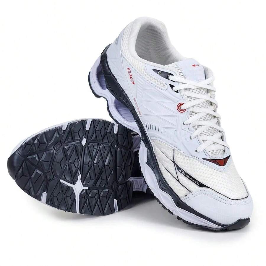 Men's Athletic Shoes For Training, Gym, Walking, Running - Comfortable - 白色 - 查看 1