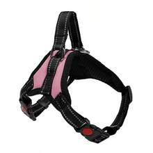 New Reflective Harness Chest Strap For Medium/Large Dogs, Anti-Pulling Leash - Multicolor - View 5