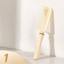 GleamXi Soft Hair Brush, Scalp Massage Hair Care, Fluffy And Smooth Hair Detangling Brush - Beige - View 13