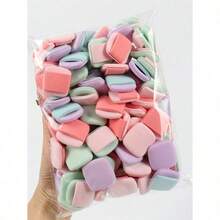 10-20-30pcs/Set Finger Makeup Sponge Puff, Latex-Free Hybrid Sponge With Air Cushion, Suitable For Foundation, Powder, Concealer, Fits All Skin Types - Multicolor-3 - View 7