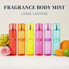 Wish 20 Varieties Of Women's Body Mist Perfume Spray, 8 Fl.Oz Long-Lasting Floral Fruity Spray With Non-Greasy Alcohol-Based Formula. Suitable For Hair & Body, Ideal For Parties, Dates & Gifting. Lightweight And Smooth Application.Valentine's Day Gift - 熱帶椰子 - 查看 6