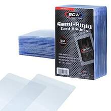 BCW 1-SR1 Semi-Rigid Card Holder - #1 - Transparente - Ver 8