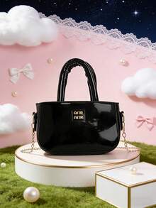 1pc This Stylish Solid-Color Mini Handbag With A Pu Zipper Closure Is Suitable For Various Occasions And Is Versatile Enough To Be Used Anywhere, Including Outdoors, For Play, Commuting, Etc. It'S The Perfect Gift For Teenagers. - Multicolor - View 17