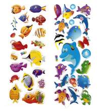 100+ Styles Shipped Randomly, 6 Cartoon Bubble Stickers, Children's Daily Decorative Stickers, Waterproof Creative Graffiti Stickers, Puzzle Sticker Toys, Children's Gifts - Multicolor - View 2