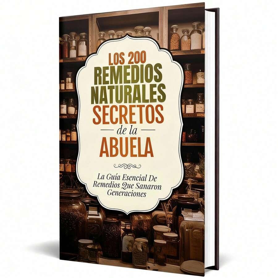 Los 200 Remedios Naturales SECRETOS De La Abuela|Spanish Book Healing Healthcare - E - View 1
