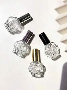4 Stück 10ml Rose geformte nachfüllbare Sprühflaschen, geeignet für Kosmetika, Sprays, handgemachte Produkte, Schönheitszubehör, Geschenke, passend für Freundinnen oder Mütter - Übersicht 11