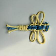 1pc Dragonfly Shaped Chew Cotton Rope Dog Toy, Suitable For Small, Medium And Large Dogs, Can Be Used For Teeth Cleaning And Boredom Relief, As An Interactive Tug Toy - Multicolor - View 6
