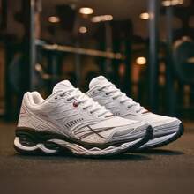 Men's Athletic Shoes For Training, Gym, Walking, Running - Comfortable - 白色 - 查看 2