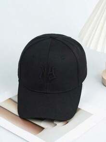 1pc Women's Adjustable Letter Embroidered Baseball Cap, Outdoor Casual Hat - 橘子 - 查看 7