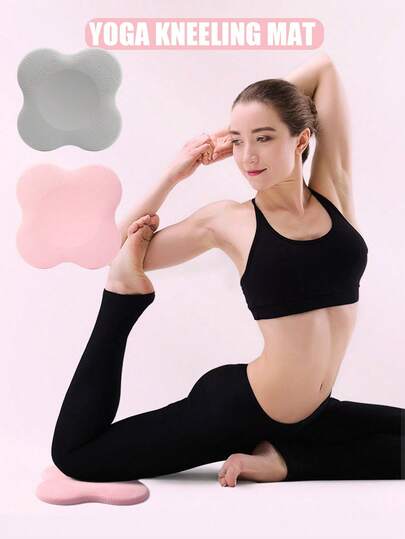 Bộ 2 miếng đệm gối và khuỷu tay tập Yoga - Đệm quỳ dày, chống trượt, phù hợp cho đầu gối, khuỷu tay, cổ tay và đầu - Phụ kiện Yoga thiết yếu cho cả nam và nữ - Hỗ trợ các bài tập Pilates, thiền định, tập luyện trên sàn - Đệm hỗ trợ thể thao và thể dục.