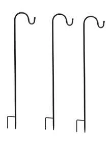 Professional Anti-Rust Shepherd's Hook, Reinforced Steel Structure For Excellent Stability, Suitable For Party Decor And Yard Management. High-End Anti-Rust Shepherd's Hook For Hanging Flower Balls And Solar Lights. High Load-Bearing Anti-Rust Shepherd's Hook, Applicable For Outdoor Decoration In Grassland, Farm, Garden, Home, Plant Rack, Etc. - A - View 10
