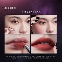 TIMEPHORIA ORBITA LIP AND CHEEK BLURRING POT | Lip & Cheek Tint With Soft Velvety Mud Texture, Blur Matte Finish Lipstick, Featherlight, Multi-Use Makeup, Buildable Color, Long-Wearing,003 Cupid - 003 Cupid - View 8