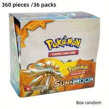 pokemon 50/100片，360片/盒 宝可梦集换式卡牌游戏 太阳与月亮 究极棱镜 36包补充包 宝可梦卡牌收藏玩具 - 隨機款 - 查看 6