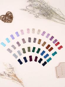 10/20/40/60 pezzi Fermagli per capelli a farfalla di colori casuali per bambini, fermagli per capelli mini di colore solido minimalisti, adatti per neonati e ragazze, applicabili per vacanze, feste, compleanni, accessori fotografici - Multicolore - Visualizzare 6