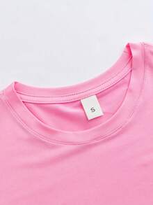 Women's T-Shirts - 粉紅色 - 查看 3