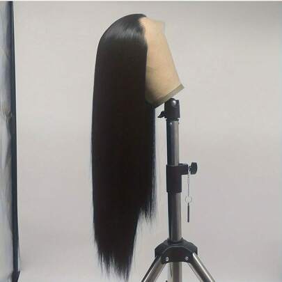 Tóc giả thẳng mượt kiểu xương với độ dày 180%, tóc giả ren phía trước 13x4, tóc giả ren 13x4 đã được tỉa sẵn, không cần keo dán, tóc giả ren phía trước bằng tóc thật dành cho nữ, tóc giả ren thẳng dễ đội, tóc giả ren trong suốt, tóc giả thẳng phù hợp cho các bữa tiệc, công việc, đám cưới, các cuộc hẹn, sử dụng hàng ngày, tóc giả ren thẳng bằng tóc thật, độ dày 180%, và màu tóc tự nhiên (tóc giả kiểu bob 6-16 inch)