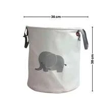 Cesta de lavandería plegable con asa, se puede usar como cesta de almacenamiento, cesta decorativa, cesta adecuada para la sala de estar, el dormitorio, el hogar, ropa, juguetes, almohadas, mantas - Ver 6