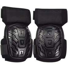 2pcs Industrial Knee Pads, Professional Heavy Duty Work Knee Pads, Suitable For Construction, Gardening, Floor Work, Comfortable Gel Pad + Adjustable Straps, All-Day Protection - Black - View 7