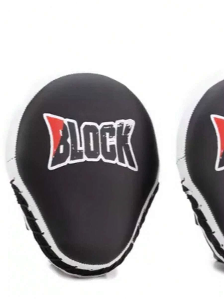 Manopla Muay Thai Manopla Para Treino de Boxe Block Aparador De Soco Muay-Thai (par) - Branco - Visão 1