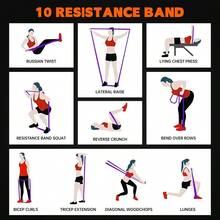 Heavy Duty Latex Elastic Resistance Band, Pull-Up Assist Band, Suitable For Fitness Training, Home Gym Body Shaping Exercises - Multicolor - View 2