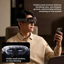 PHILIPS The PPM3205E Eye Massager/Eye Care Device Features A Viewing Window That Doesn't Press On The Eyeballs, Long Battery Life, High Comfort, 18-Point Fingertip Massage, And A Heated Eye Mask. - View 8