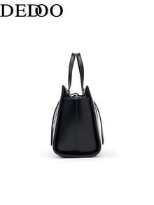 Dedoo Light Luxury Fashion Versatile Multi-Compartment Large Capacity Handbag Crossbody Bag - Black - View 6