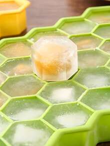 37-Cavity Honeycomb Design Silicone Mold, Soft & Easy Demold, Heat Resistant, Reusable, Easy Clean, Stackable Space-Saving, Multi-Purpose DIY Mold - View 1