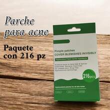PAQUETE DE PARCHE PARA ACNE CON EFECTO INVISIBLE PARA CUALQUIER TONO DE PIEL CON TECNIOLOGIA HIDROCOLOIDE, PAQUETE DE 216 pz, PROTEJE CONTRA EL ACNE PARA AYUDAR A CURAR Y ELIMINAR LAS IMPERFECCIONES, EXTRAE IMPUREZAS - Circular - Ver 1