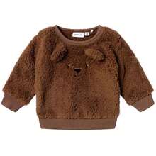 Name It Sweatshirt 13223299-Mustang For Unisex Children In Color Brown - Brown - View 1