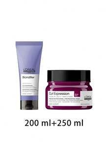 L'Oréal Professionnel [Bundle] Serie Expert Blondifier Conditioner 200 Ml + Curl Expression Intensive Moisturizer Rich Mask 250 Ml - EXPERT SERIES - View 2
