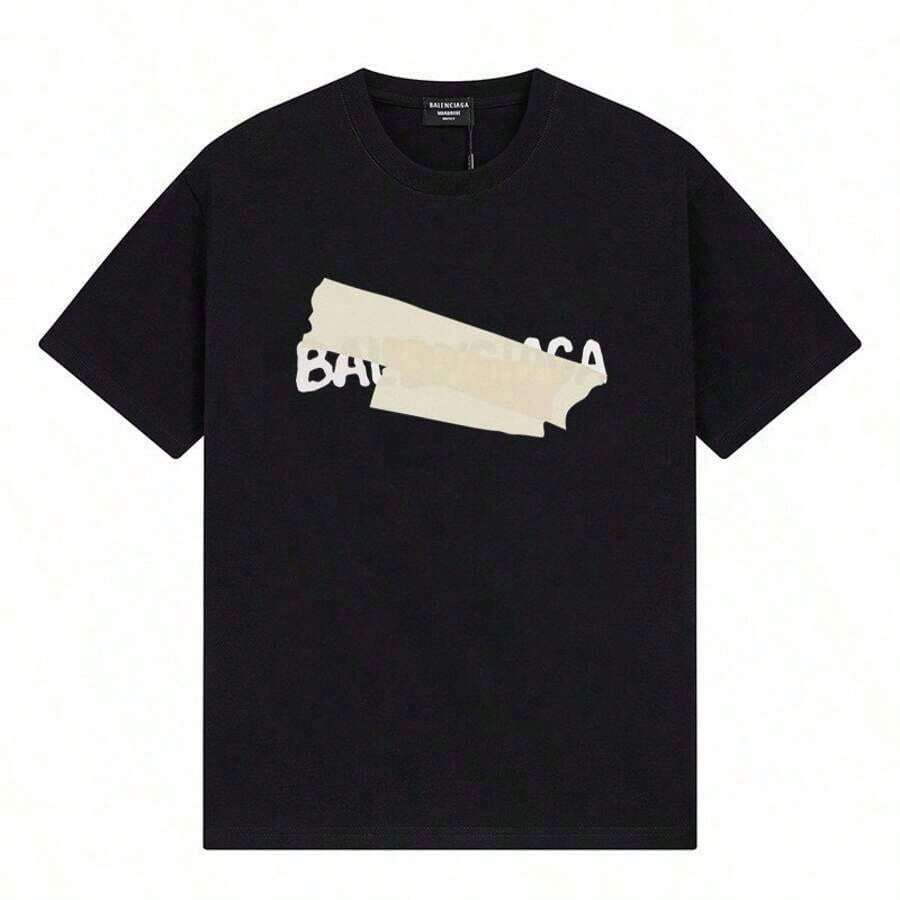ChristmasWeStyle Hub Men's White T-Shirts For Valentine's Day - Unique Graphic Tee With Ribbon - Popular Item - 黑色 - 查看 1