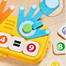 Early Educational Montessori Math Toys, Finger Counting Toys For Preschool Kids 3-6 Years Old, Mathematic Learning Aids For Kindergarten, Develop Thinking And Concentration - Multicolor - View 11