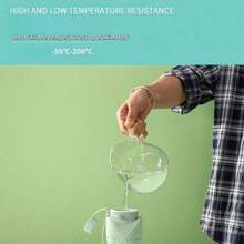 Hot Selling Silicone Foldable Adult Portable Reusable Plastic Cup Outdoor Travel Fitness Cup - 綠色 - 查看 6