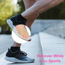 Hallux Valgus Protector Sleeves Kit Sleeve Gel Pad Bunion Pain Relief Orthopedic Socks Big Toe Spacer Separators Brace Straighteners For Men Women Day Night Support - A - View 6