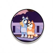 Bluey Brui 可折叠卡通动漫手机支架，便携式手机支架 - 彩色 - 查看 34