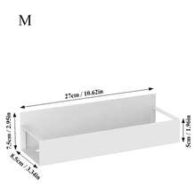 1/2 Magnetic Kitchen Storage Rack, No Punching Washing Machine Coffee Machine Storage Rack, Rust Proof Storage Basket, Sturdy And Durable, Preferred For Home Decoration, Suitable For Organizing Kitchens, Bathrooms, Washing Machines, Refrigerators, Reducing Clutter And Maximizing Vertical Space - Multicolor - View 15
