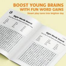 Word Hunt Adventure Journal, Sight Word Search And Writing Practice Notebook, Paper Activity Journal For Focus Training, Word Recognition, Handwriting Support And Quiet Daily Desk Use, Suitable For Home Study, Classroom Practice, Travel Carry And Holiday Gifting - Writing Practice Notebook - View 3
