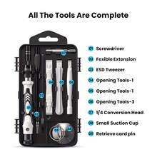 115 In 1 Multi-Function Screwdriver Set, Quenched And Reinforced Bits, Magnetic Torx And Bits, Precision Repair Tool Kit, Suitable For Computer, Phone, Home Maintenance - Screwdriver - View 8