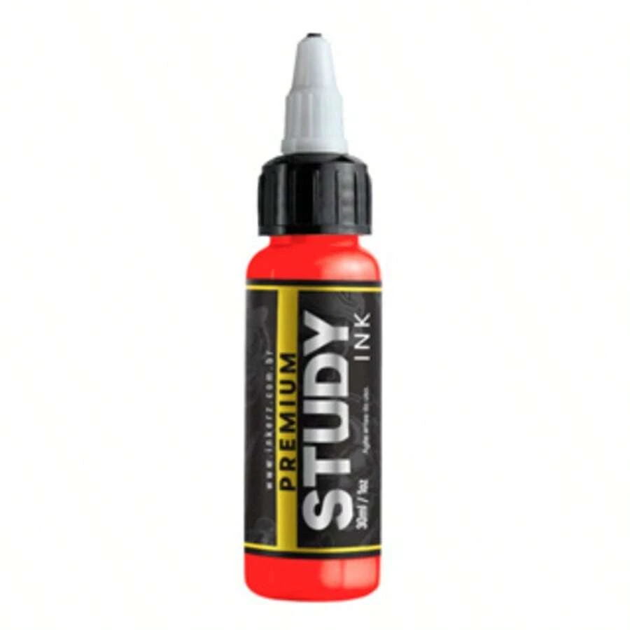 Study Ink 30ml For Tattoo Practice - Red Ferra - View 1